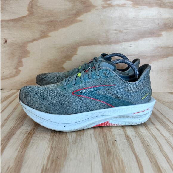 Brooks - Hyperion Elite 3 - Running Shoes - Green - Men's - 9.5(D) - 1000421D492 - Picture 3 of 9